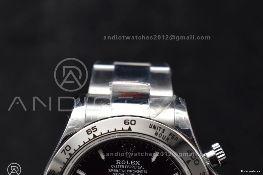 Black V QF 1:1 Edition Bracelet Silver on Dial 126509 SH4131 Classic Daytona 794 Best SS 0509